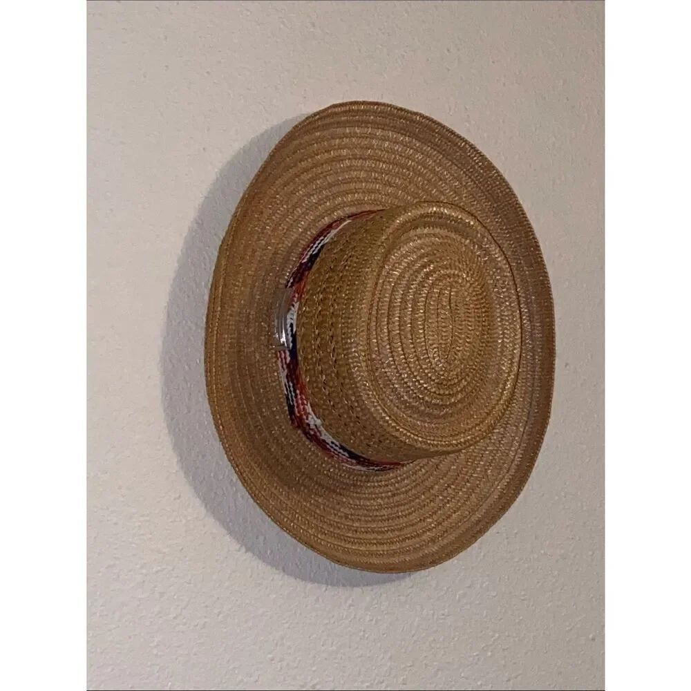 VINTAGE GENUINE MILAN MADE IN ITALY STRAW HAT